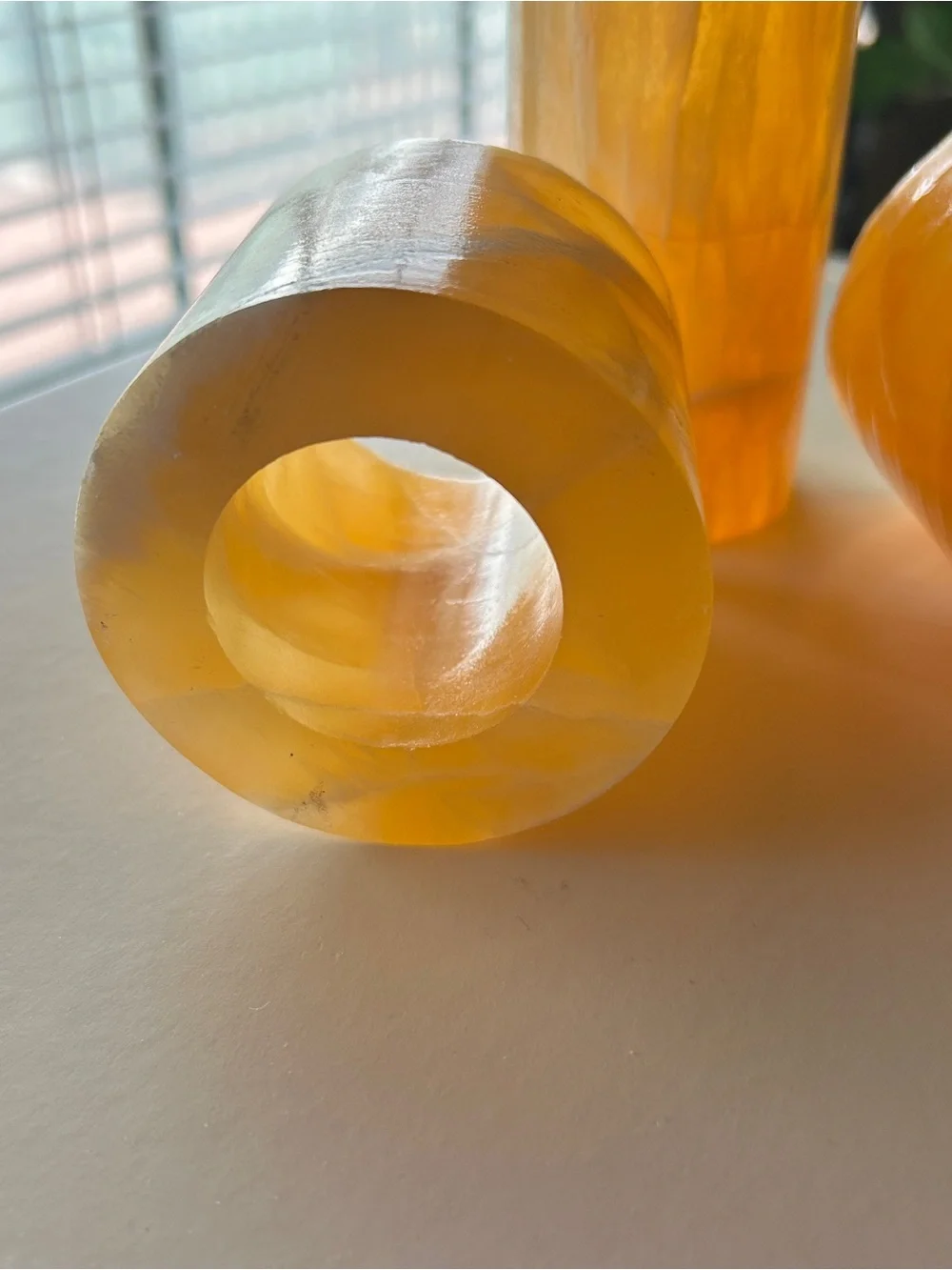 N/A orange calcite